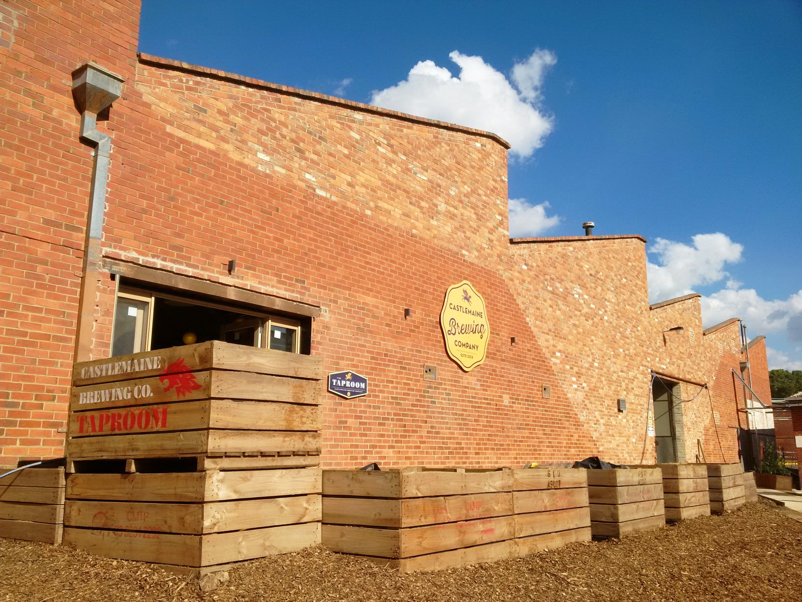 Castlemaine Brewing Co is about to open in old factory building in Castlemaine, Victoria